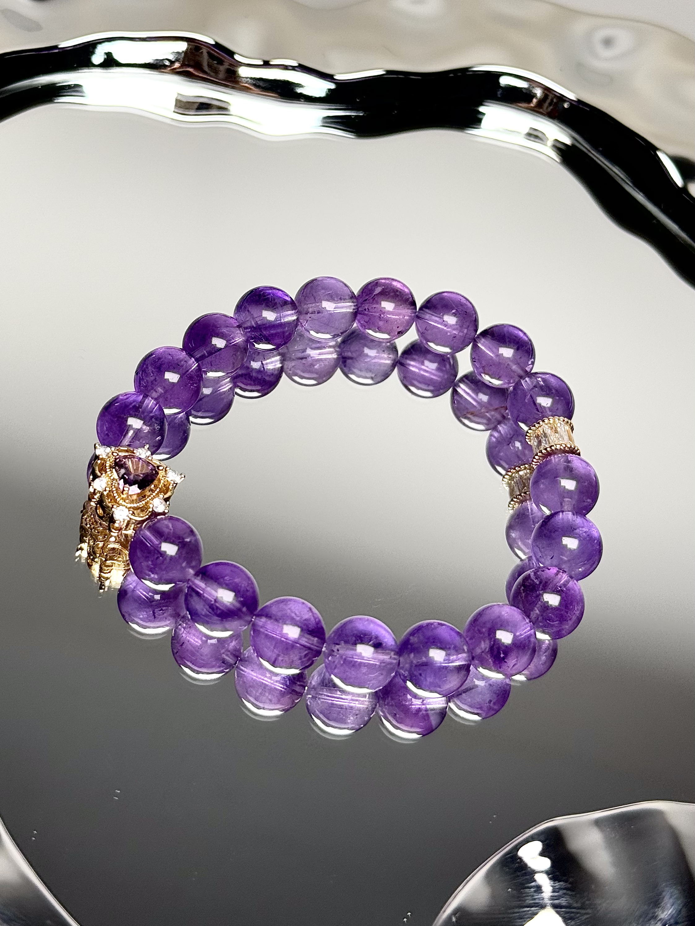 【壹些手作】A58A57 紫水晶手串  多样性发其一 颜色微差