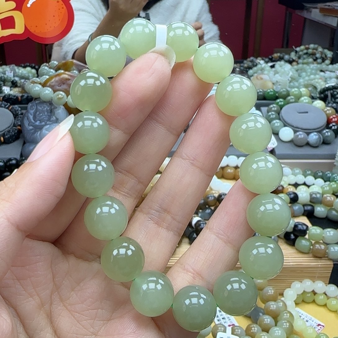 和田玉手链未镶嵌