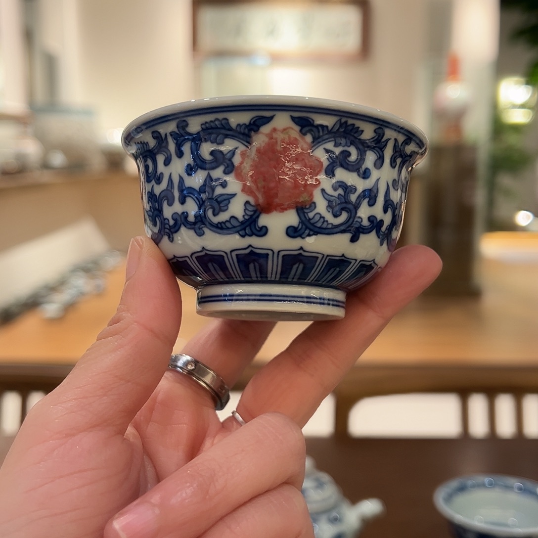 微瑕臻玉古坊原矿孔雀石釉里红