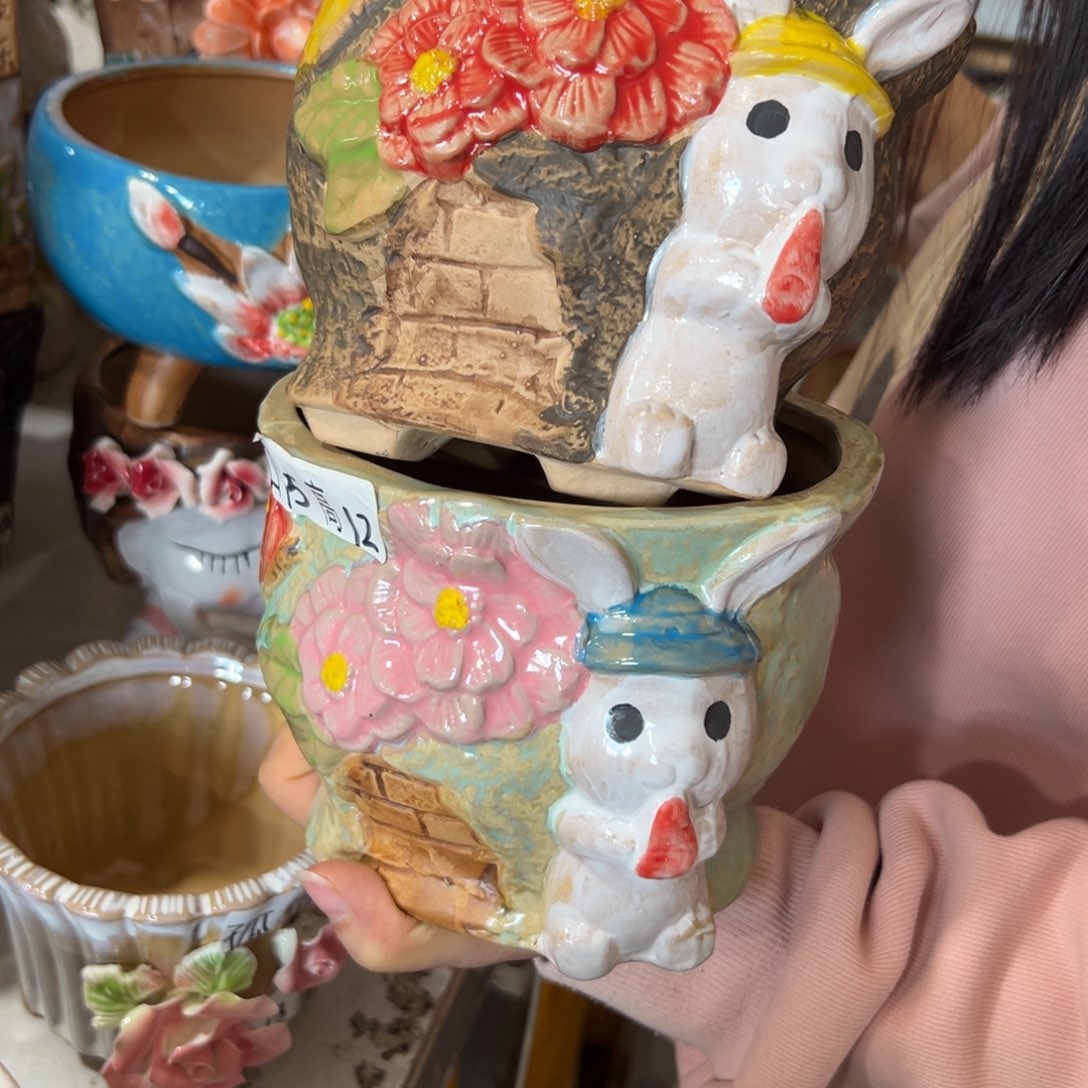 花盆，满20米发货，爱退款拉黑