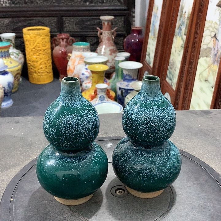 摆件陶博古架陶瓷摆件