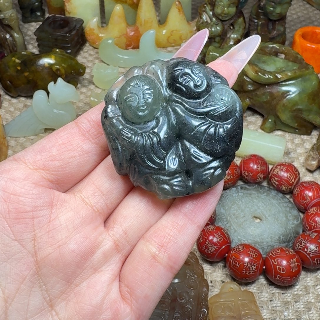 吊坠白玉菩提挂件