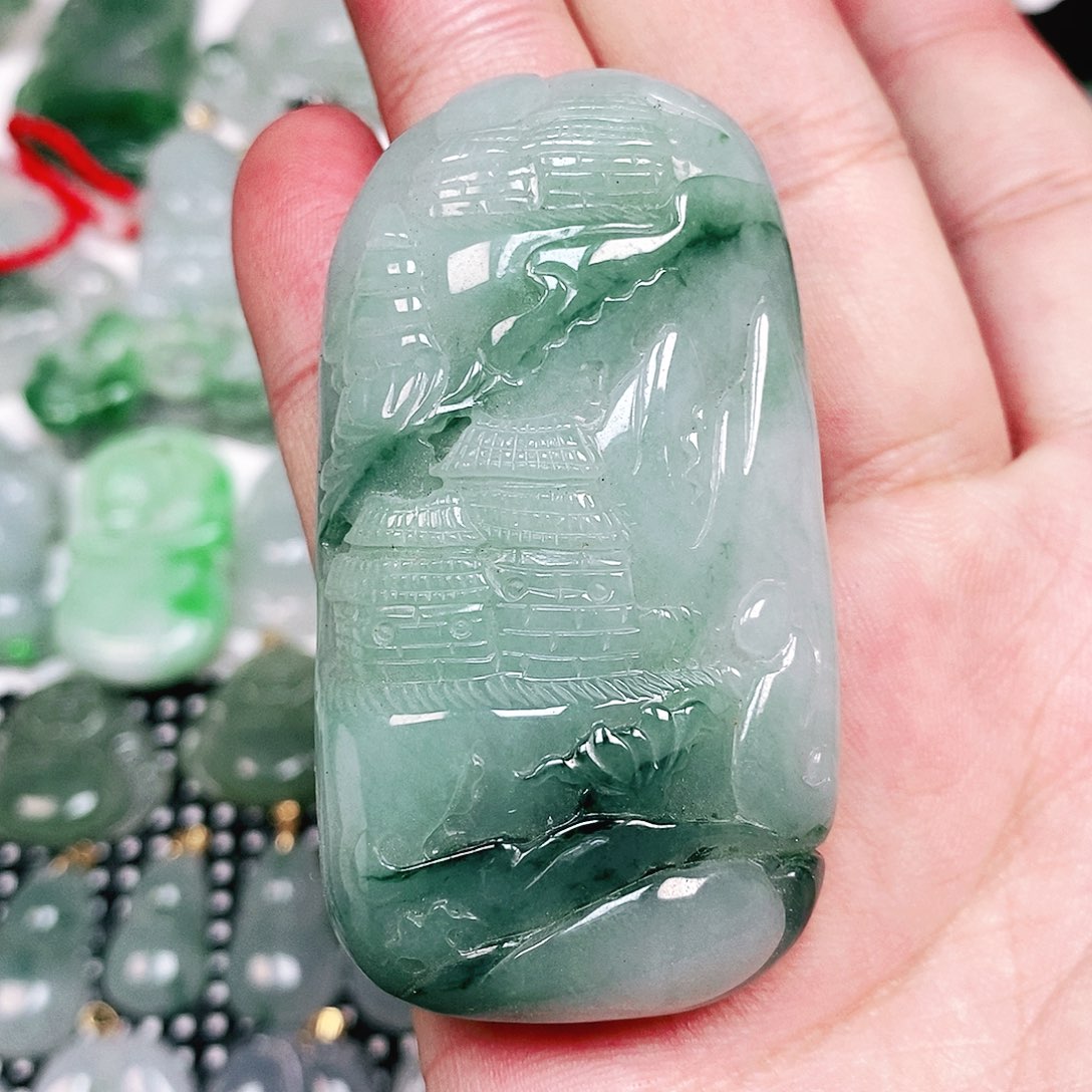 翡翠吊坠(不含链)未镶嵌