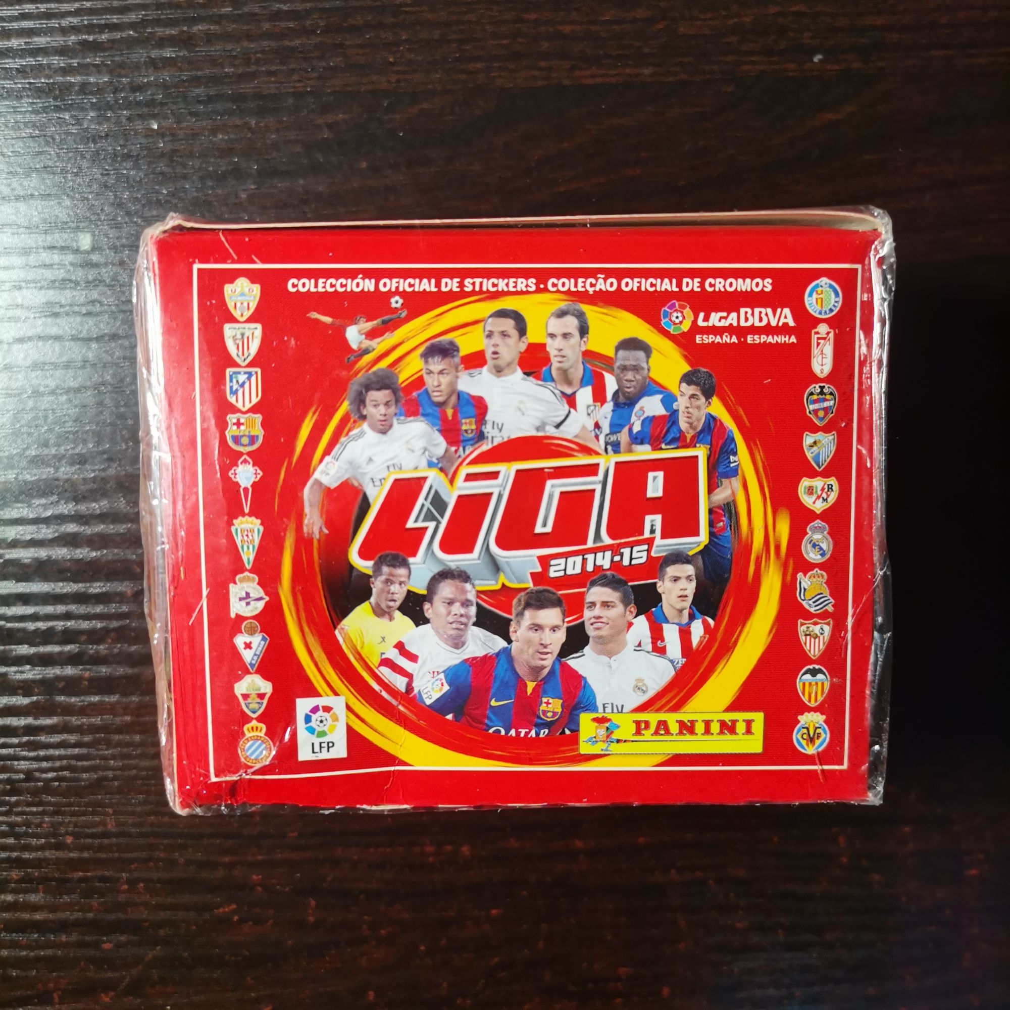 帕尼尼西甲2014-2015赛季贴纸，找梅罗