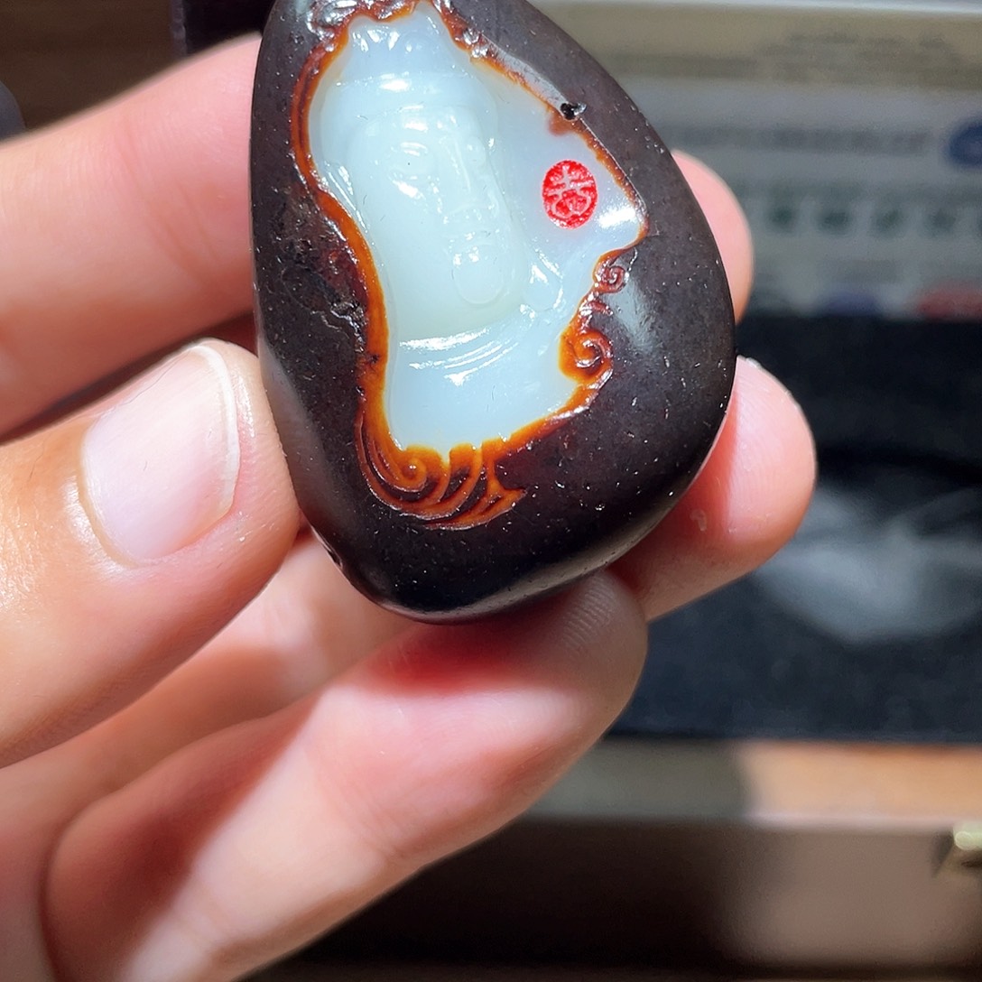 和田玉颈饰未镶嵌A7 