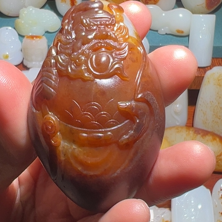 荣***儿和田玉未镶嵌颈饰