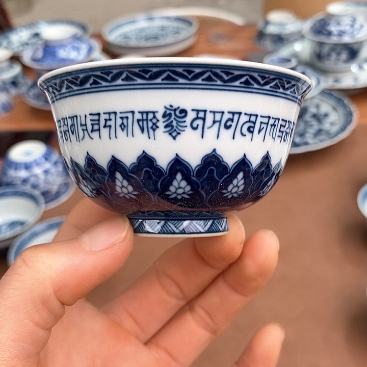 杯子景德镇陶瓷手工手绘