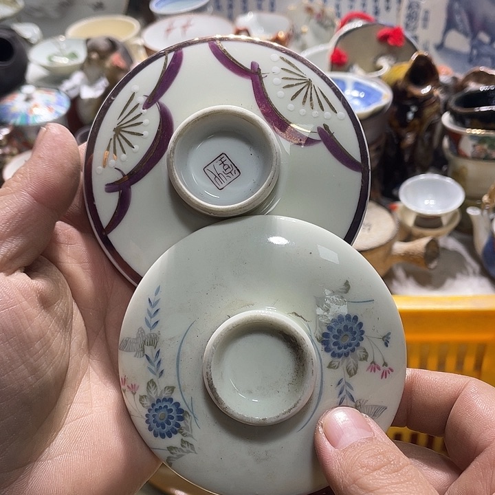 瓷片在一起的时候就是这样了