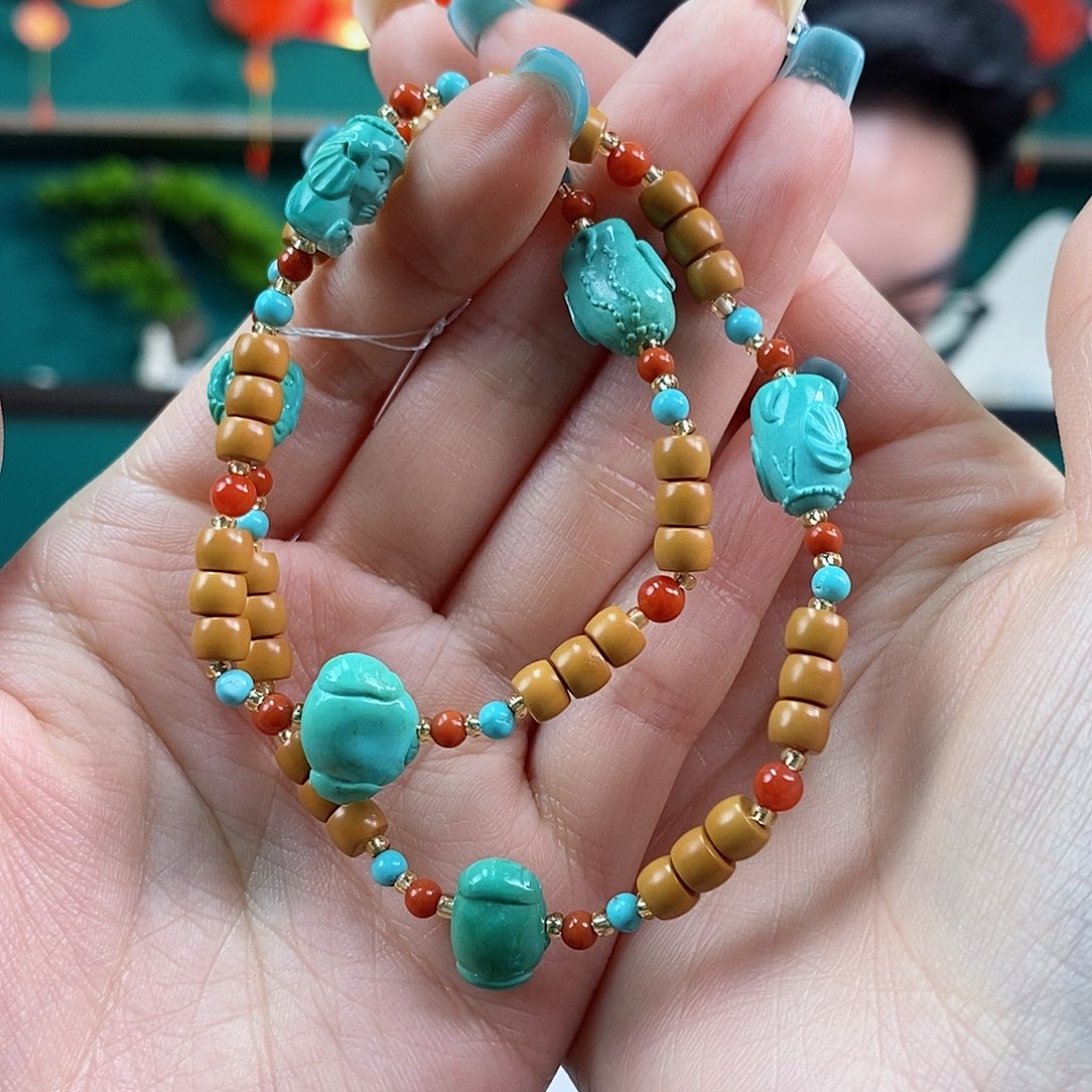 绿松石珠宝奇石未镶嵌