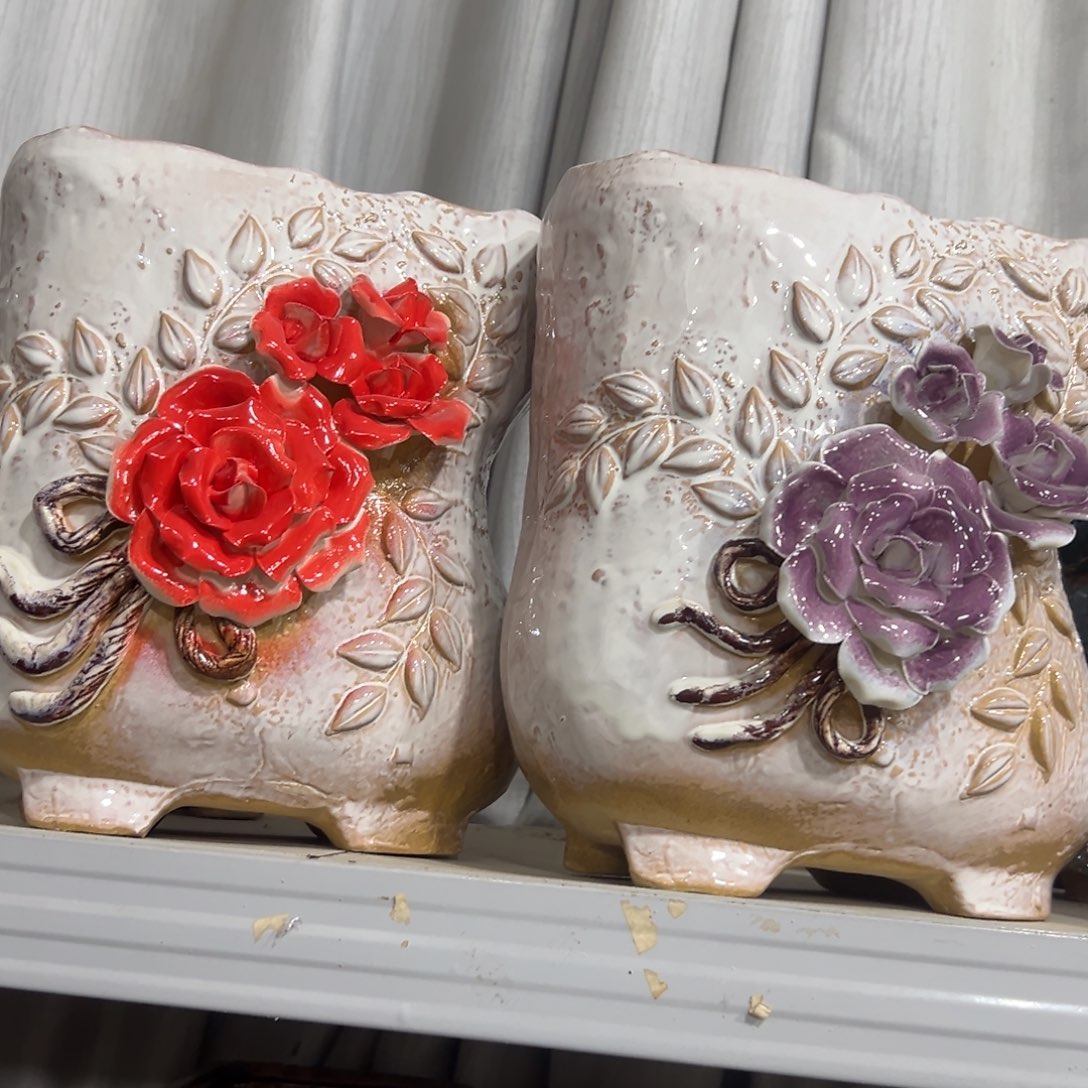 满20米秒退拉黑花盆