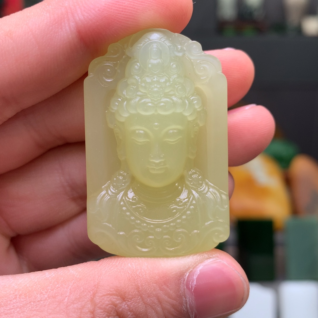 和田玉挂件未镶嵌