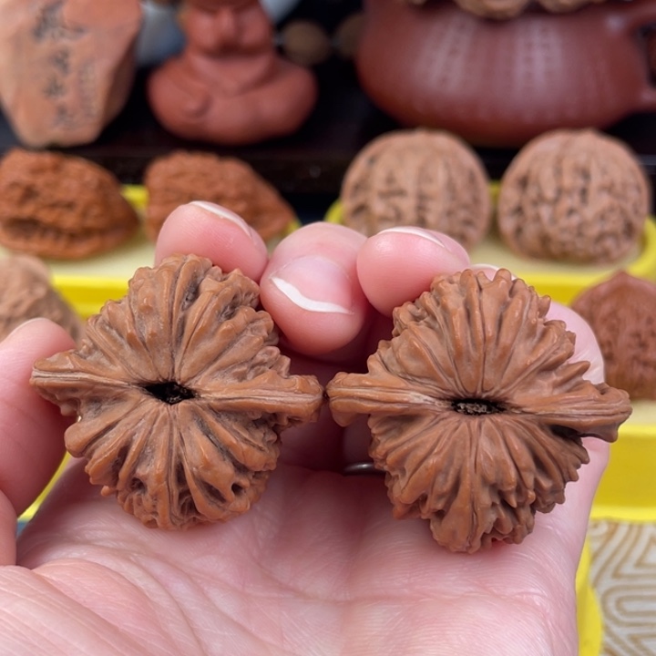 吊坠文玩核桃汉高楼41