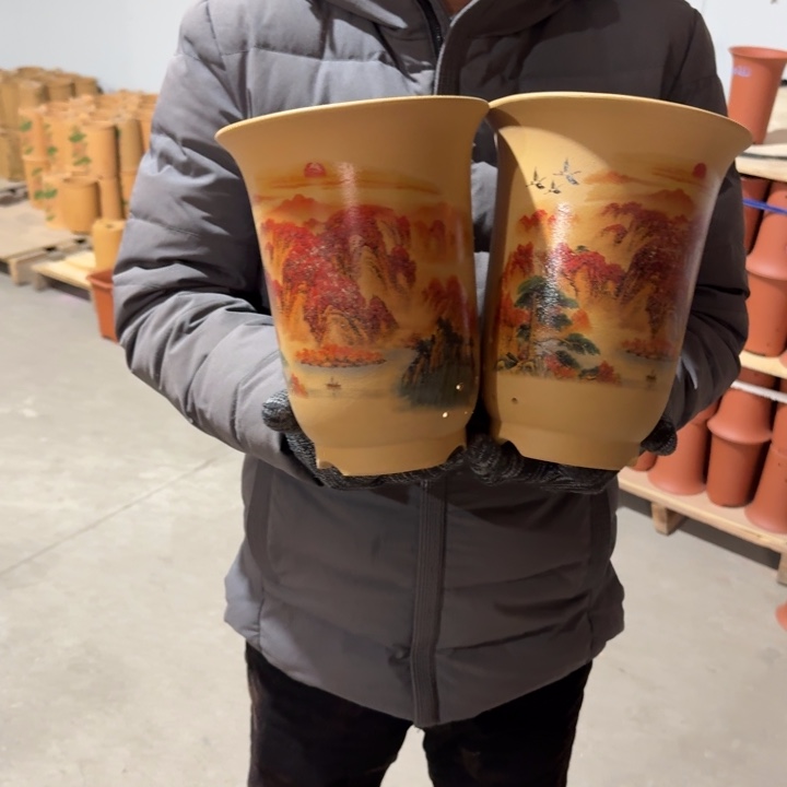 紫砂花盆破损补发