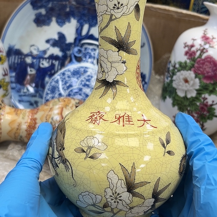 瓷片瓷器摆件 瓷器摆件