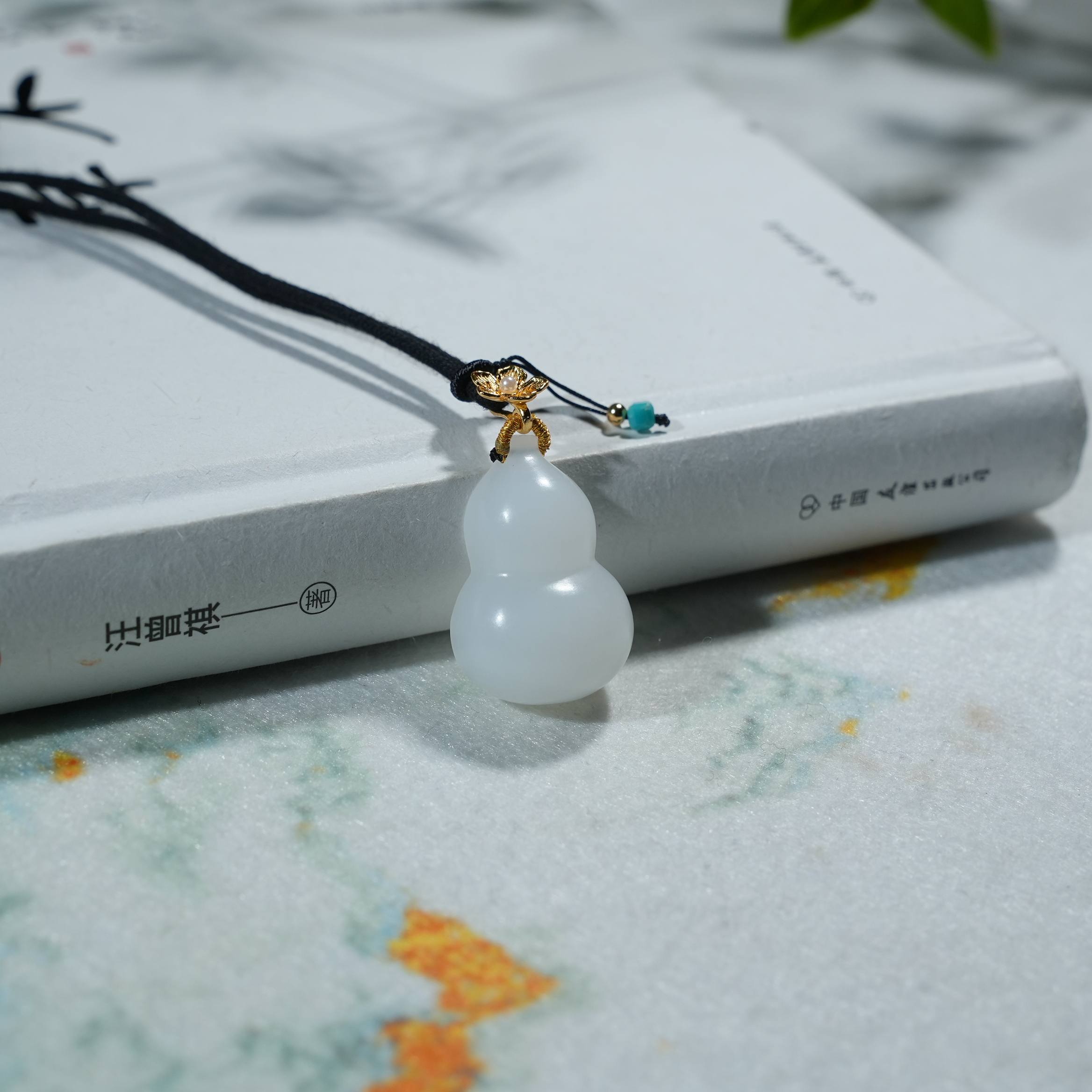 【睿泽&小池专属】S925和田玉白玉葫芦吊坠 27*19*10 