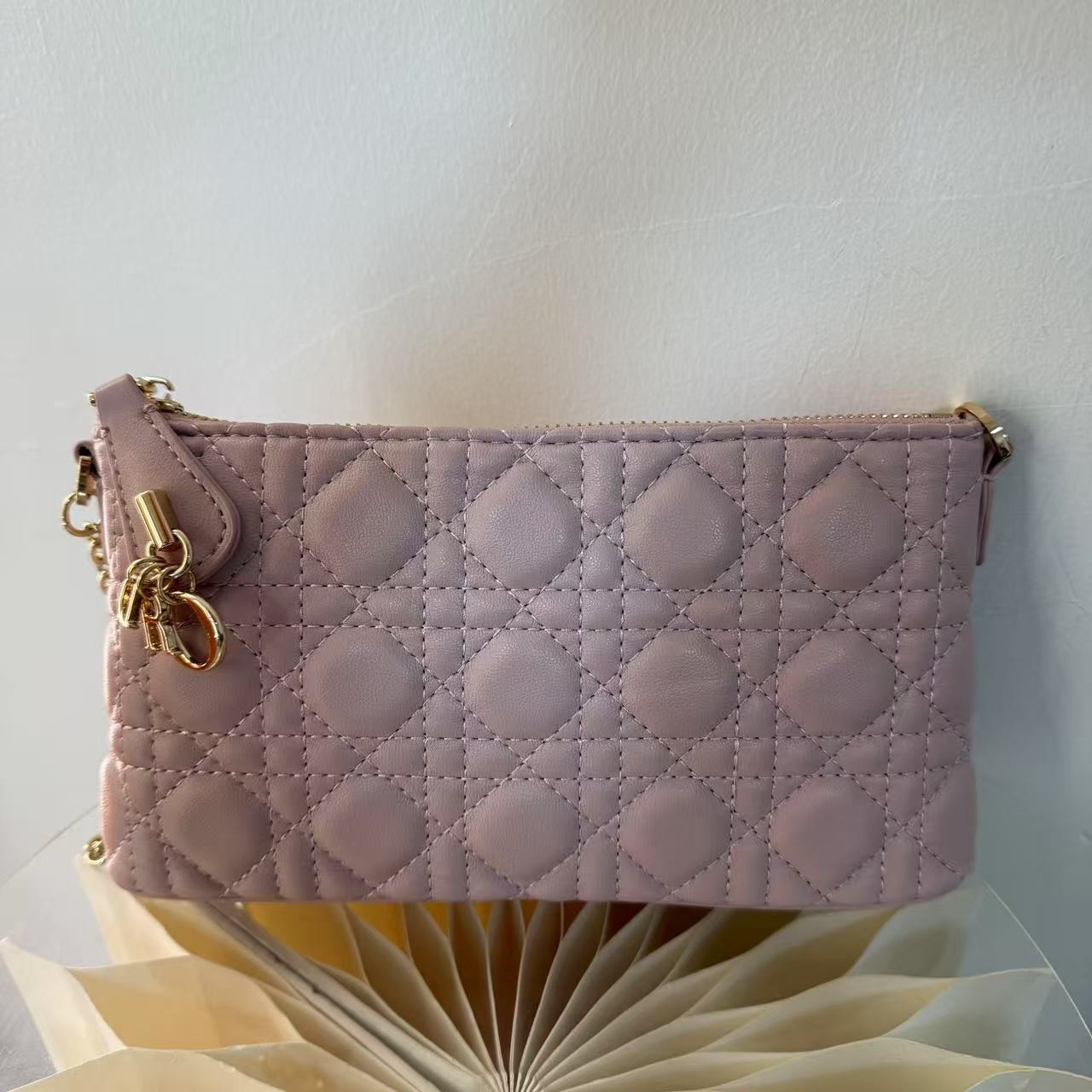 HM524 C25新款粉色腋下单肩包-1