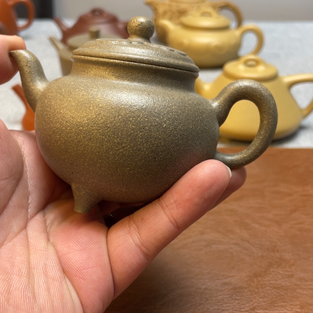 紫砂茶壶小**力半手大彬