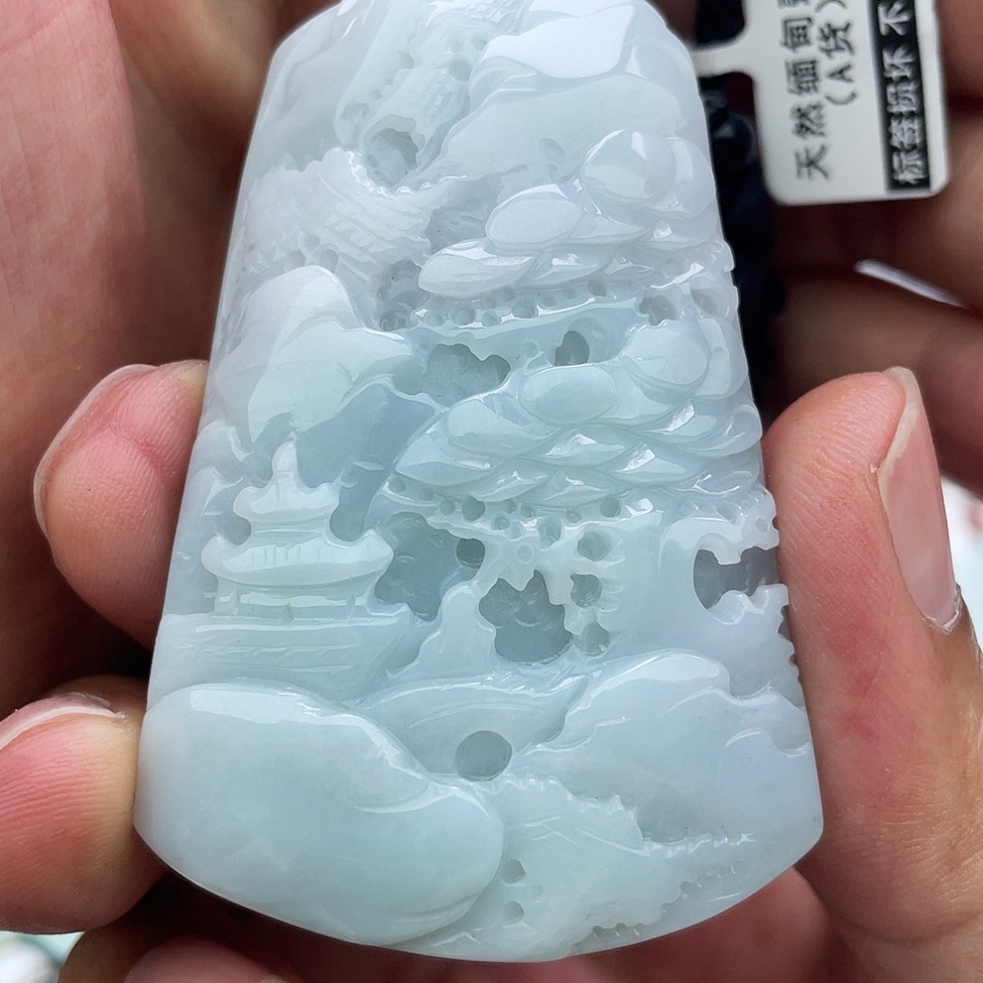 颈饰未镶嵌翡翠翡翠