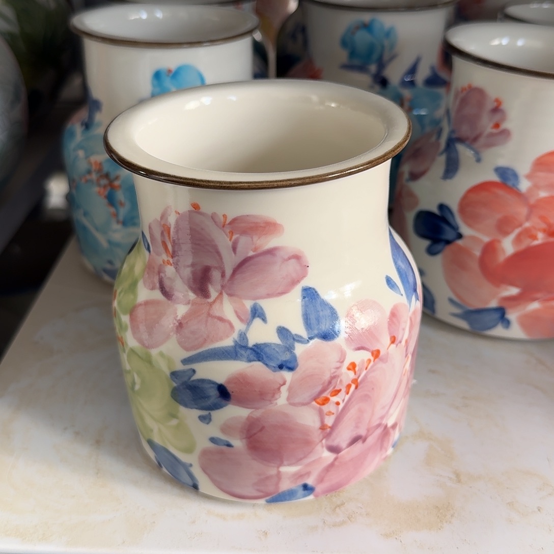 32釉下彩高温手工绘画