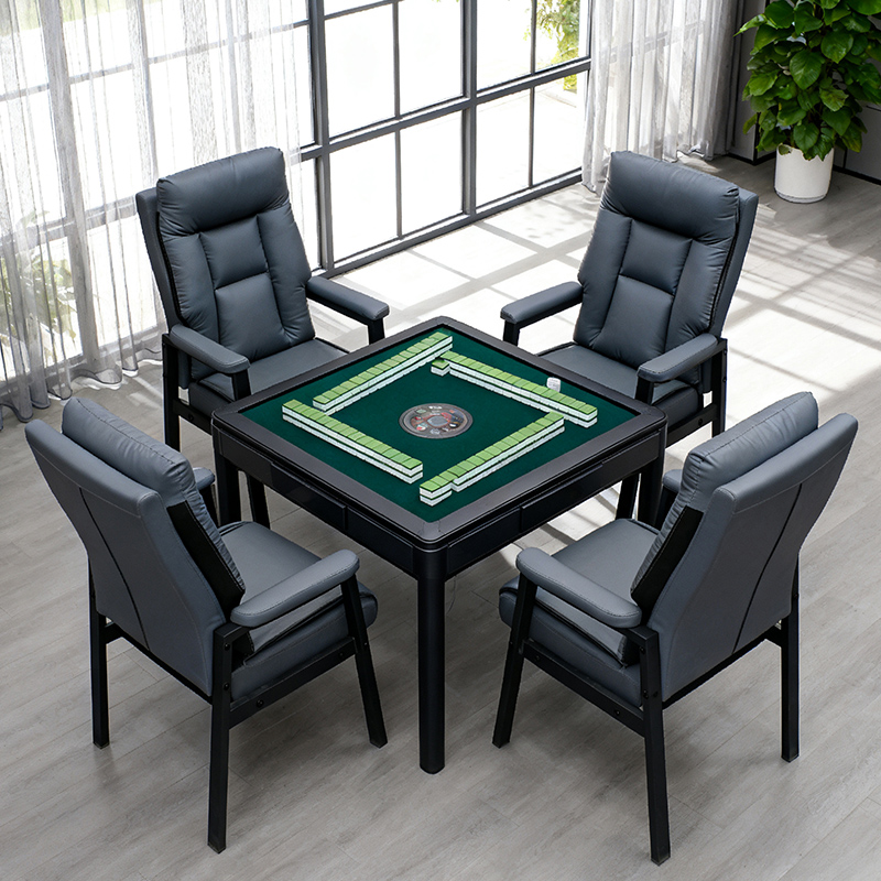 （4张）茶楼打麻将椅弹簧座椅麻将机家用舒适久坐棋牌椅会议椅