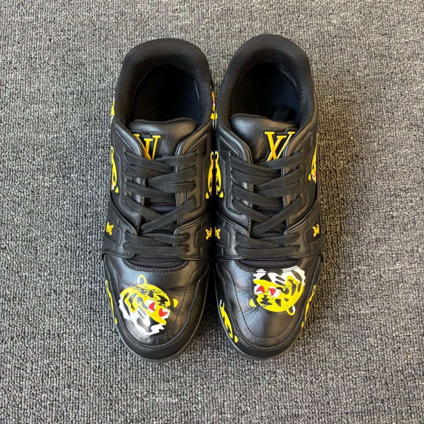 90新 LouisVuitton/路易威登 Trainer Nigo联名板鞋 40码/4538