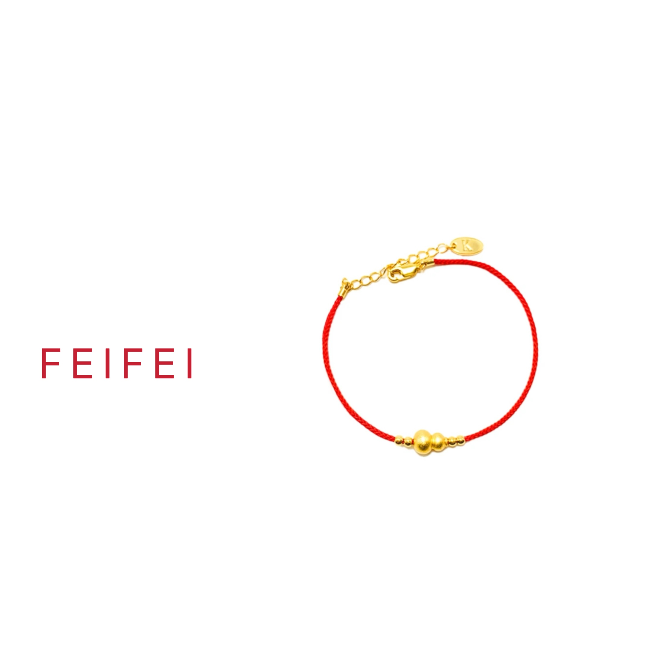 铜合金手链 【福禄红绳】FEIFEI轻奢手链XM173