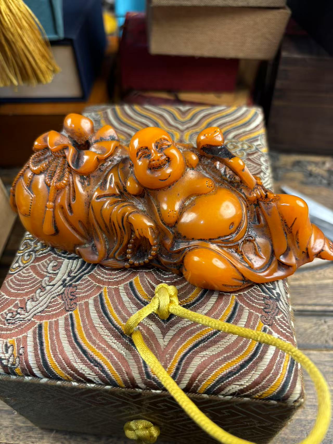 笑脸弥勒一个{小七甄选}