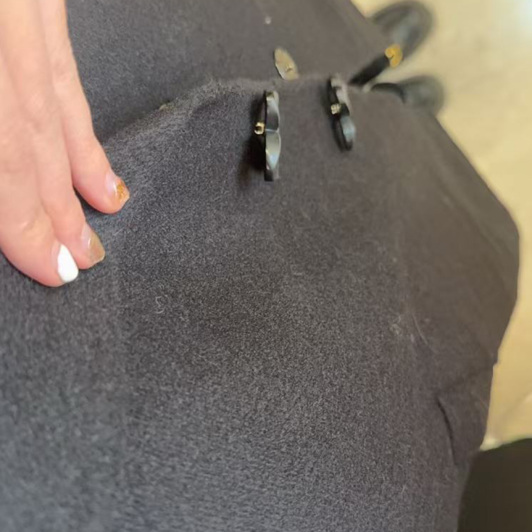 黄玫瑰双面呢大衣211310015