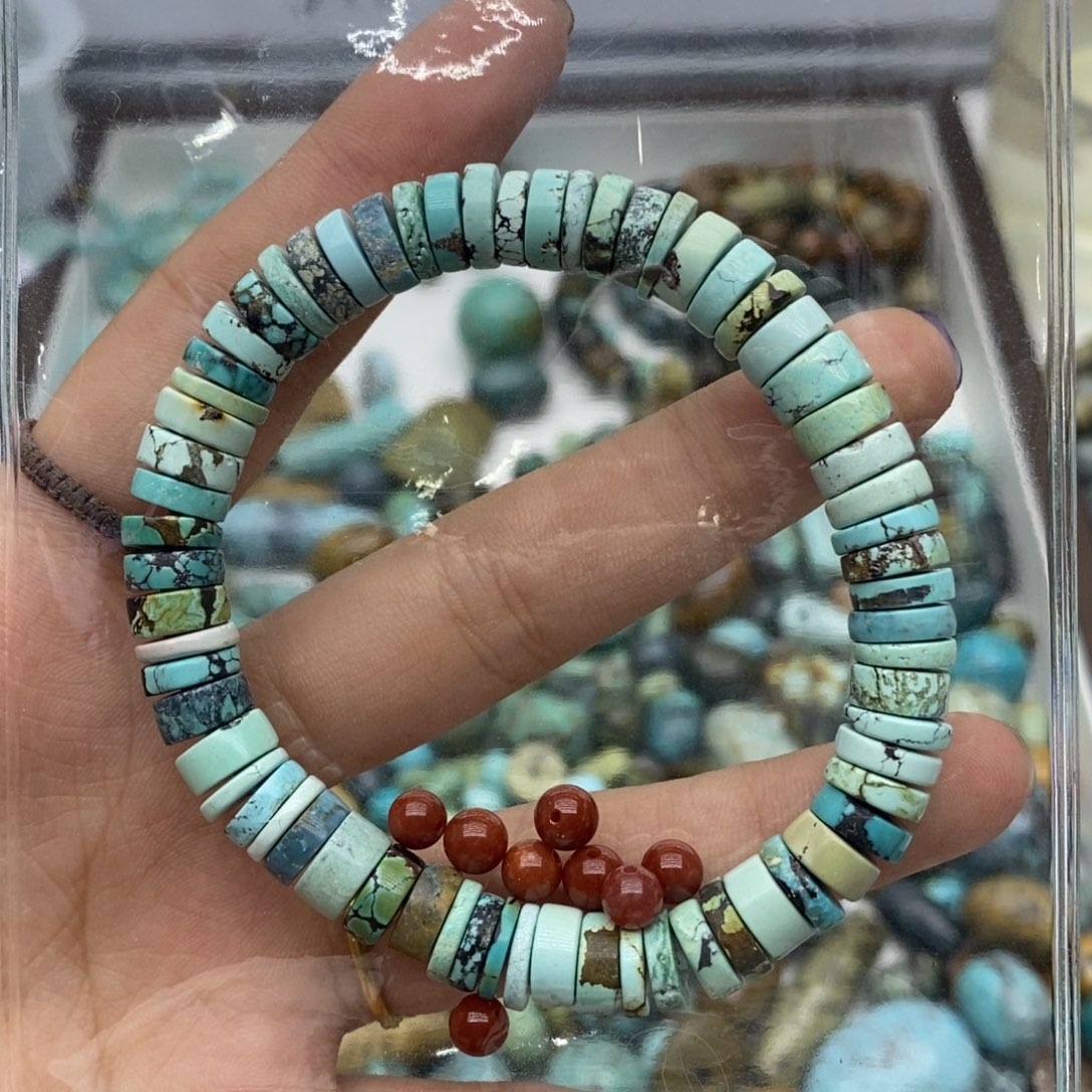 海***妈南红玛瑙合金珠宝半成品