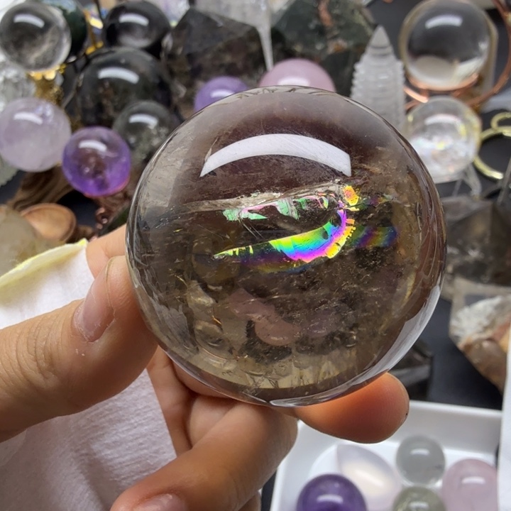 水晶未镶嵌珠宝半成品