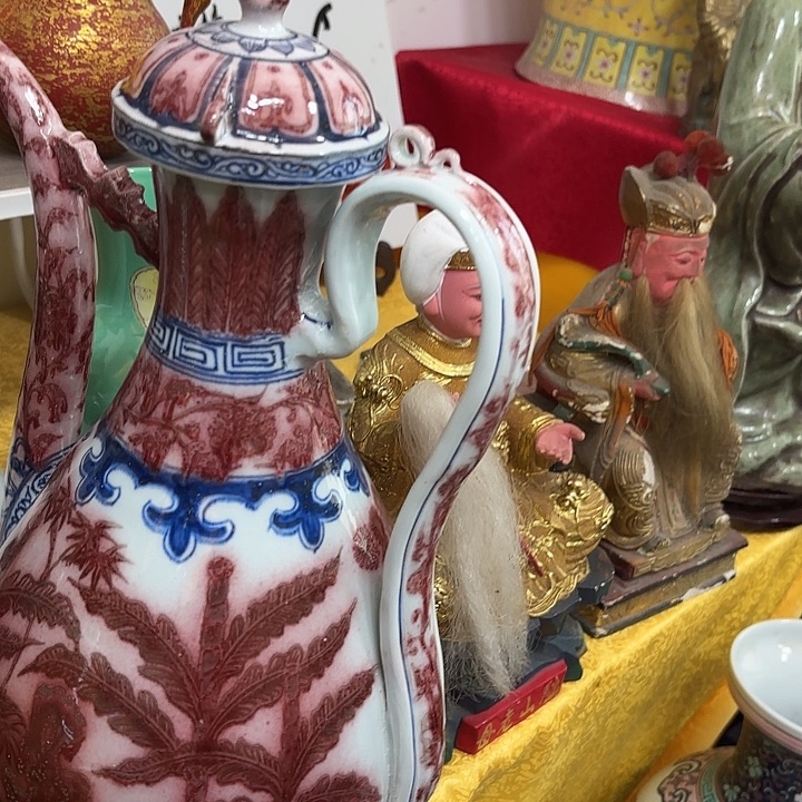 吉***鱼陶瓷摆件不固定一件