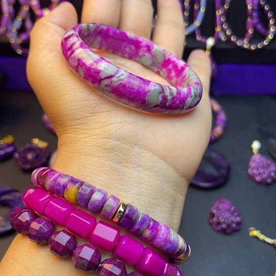 非金属樱花丝绒圈口57➕