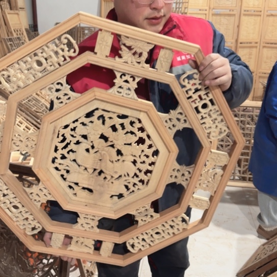 嗨***香榧木八角特价包邮