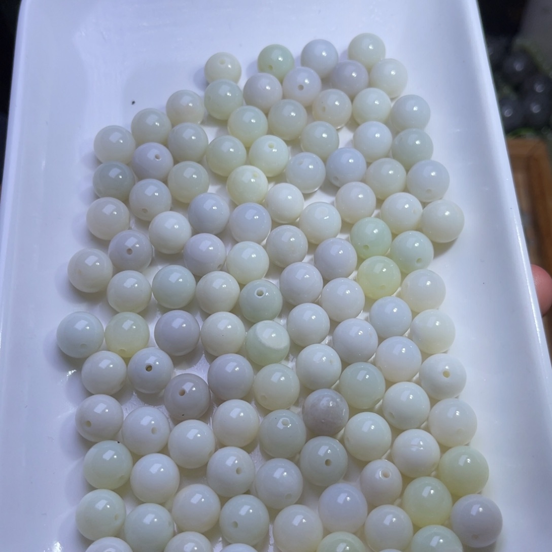 未镶嵌和田玉珠宝半成品卡10米达