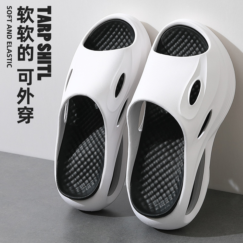 运动户外防滑厚底拖鞋夏季休闲2025新款情侣家用室内防滑凉拖