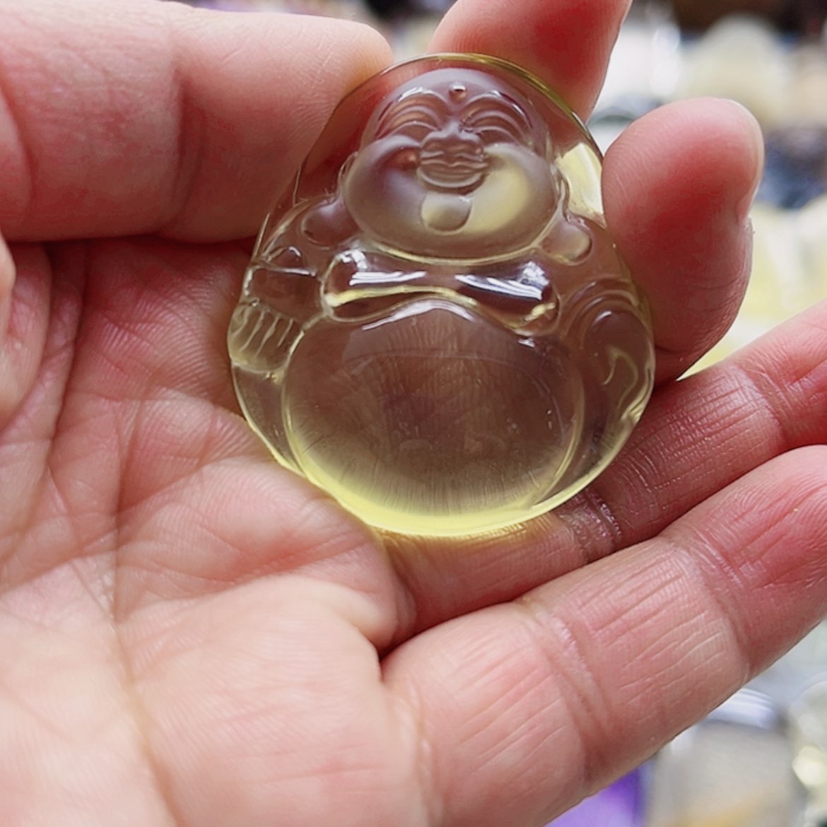 【闪购商品】水晶弥勒佛未镶嵌