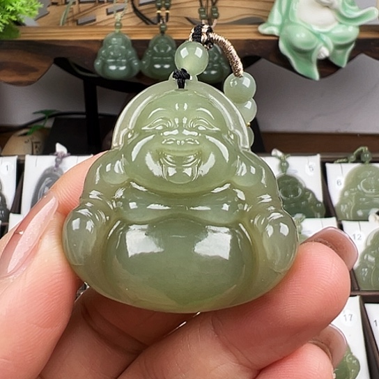 和田玉吊坠(赠链)未镶嵌