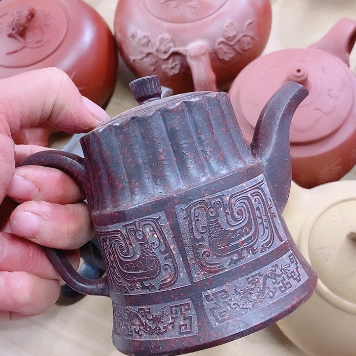 紫砂茶杯宜兴紫砂手工制作