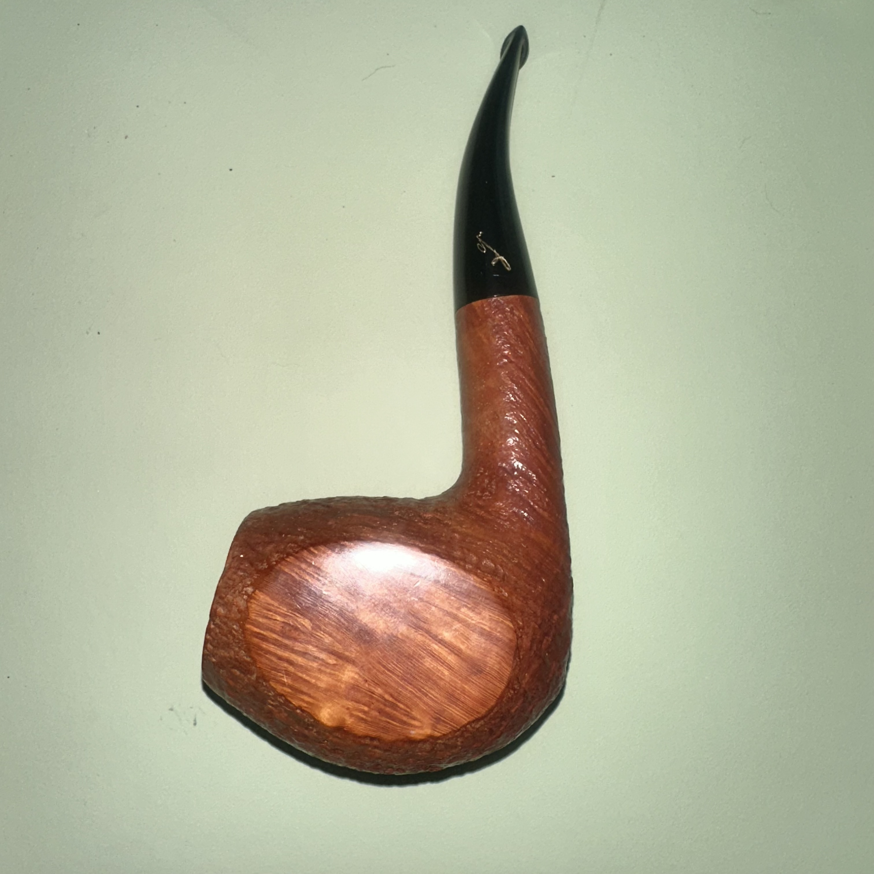 意大利 全新 手工雕刻 烟斗