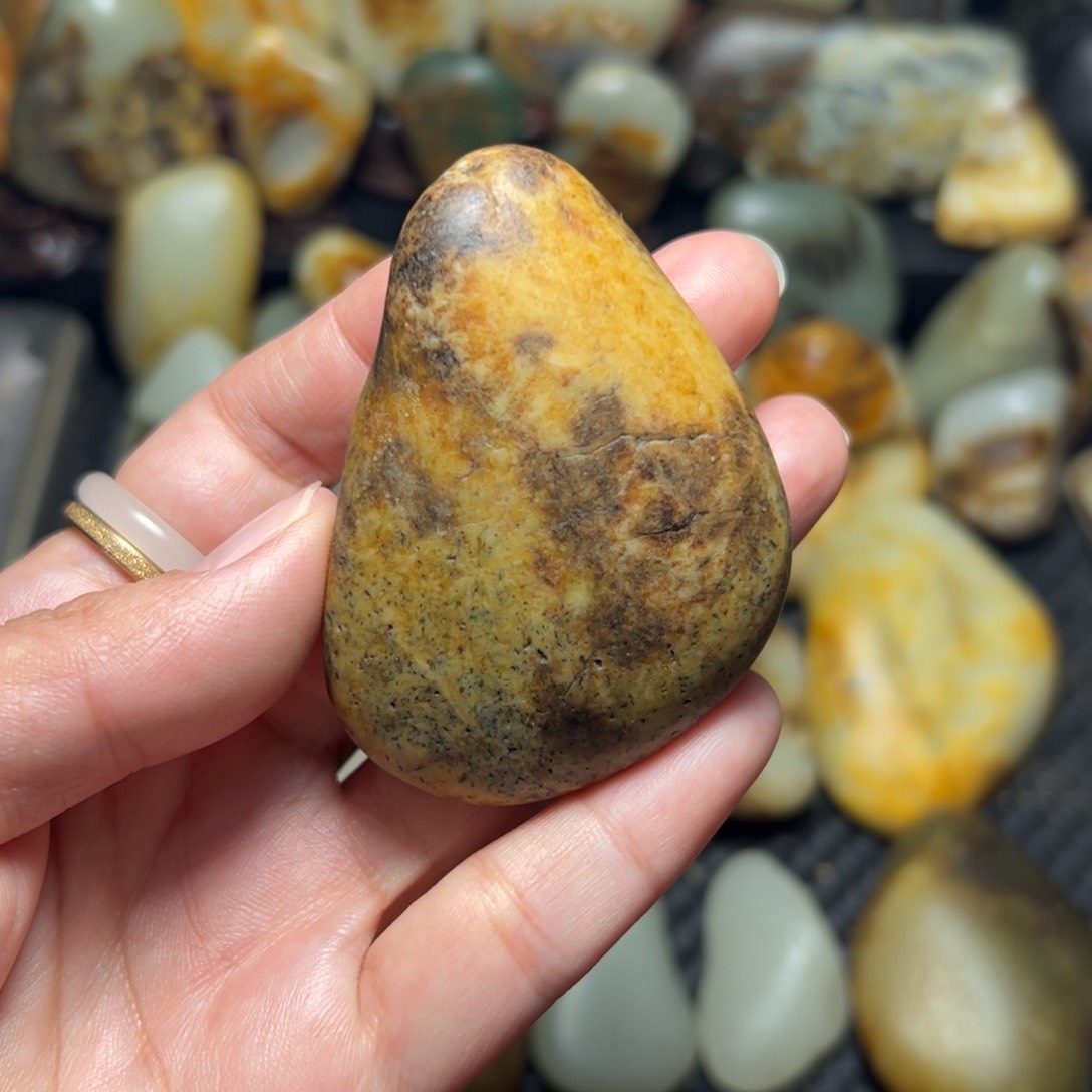 和田玉（青玉）9未镶嵌