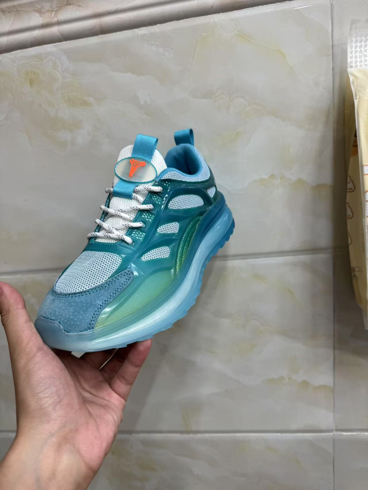 奢派Seepro-459男鞋新款夏季透气防臭运动网鞋男款百搭休闲