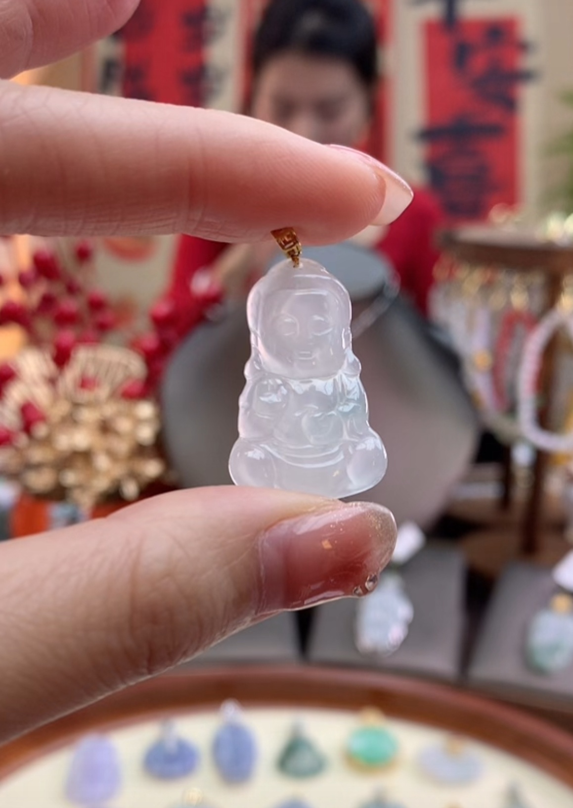 天然缅甸A货吊坠