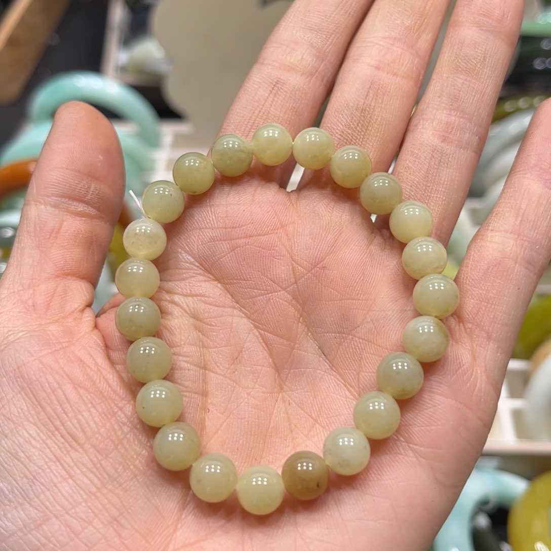 和田玉手链未镶嵌