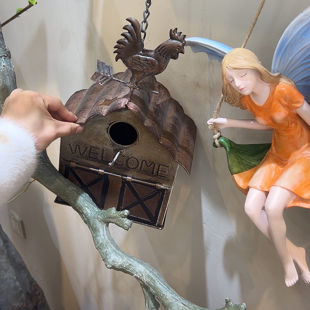 花园摆件红红火火