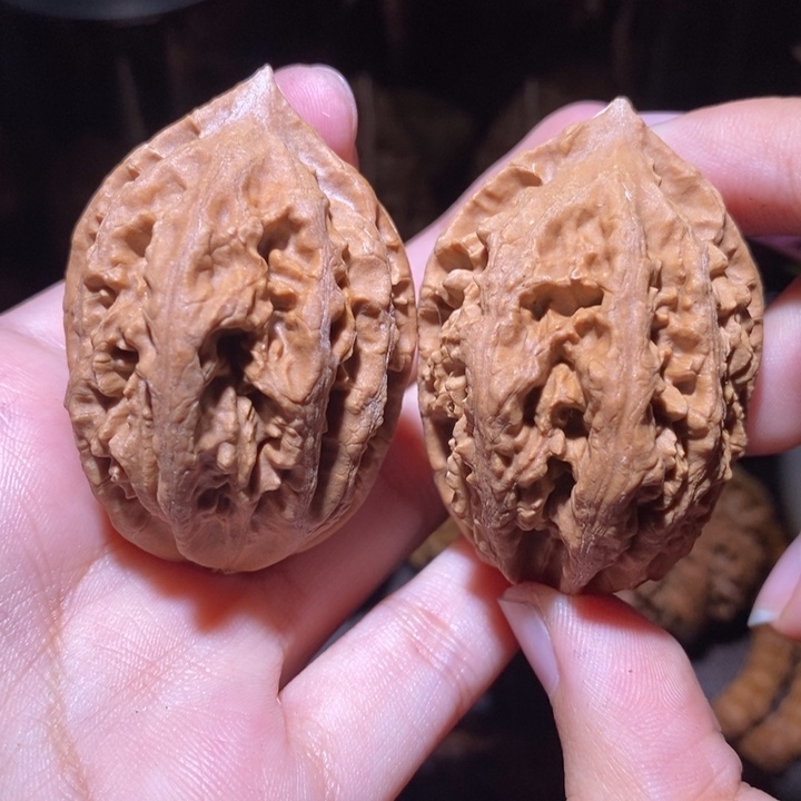 把件文玩核桃东北野生楸子小园119