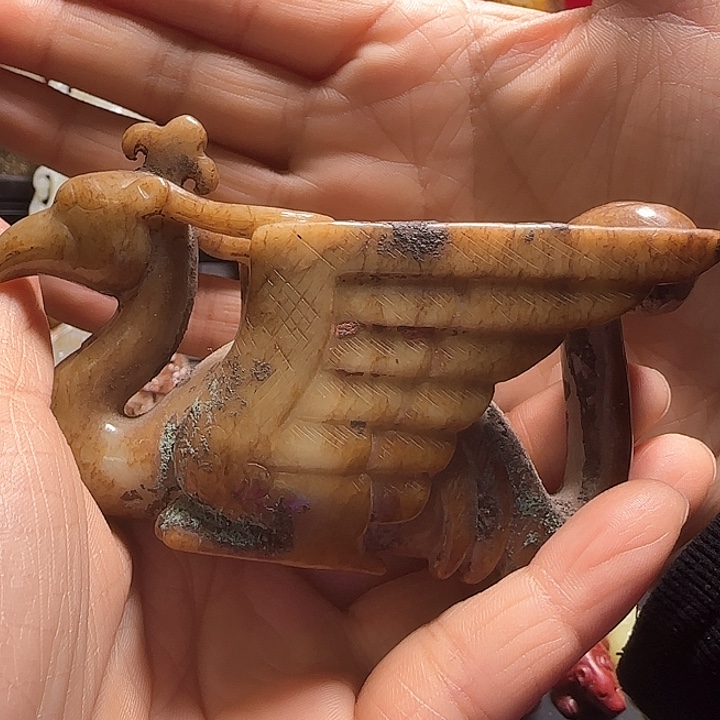 和田玉车挂未镶嵌