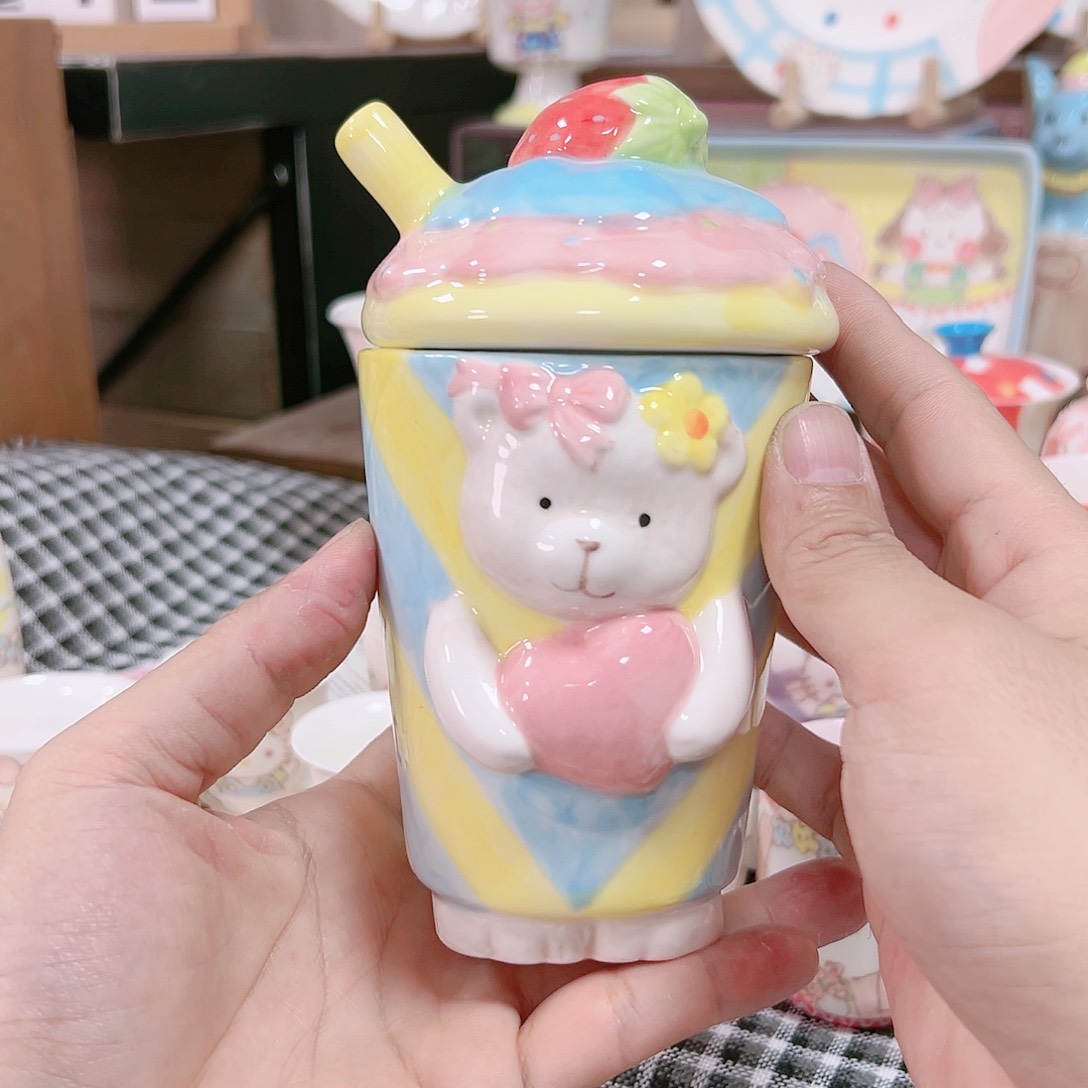 可爱陶瓷高温手作