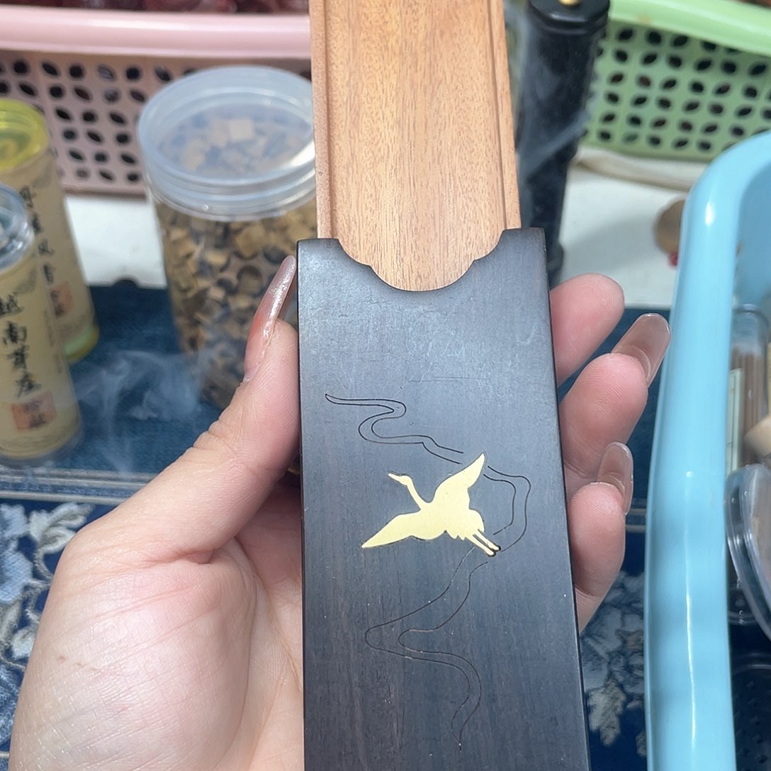 维腊木（绿檀）无事牌