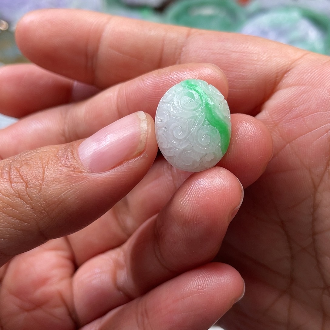 未镶嵌定制翡翠翡玉缘翡翠