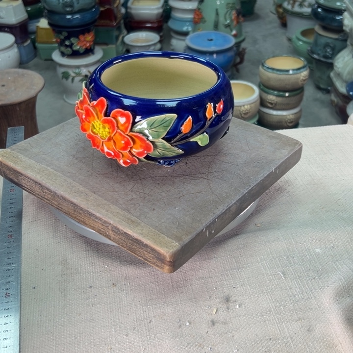 泳坤堂石湾盆陶瓷